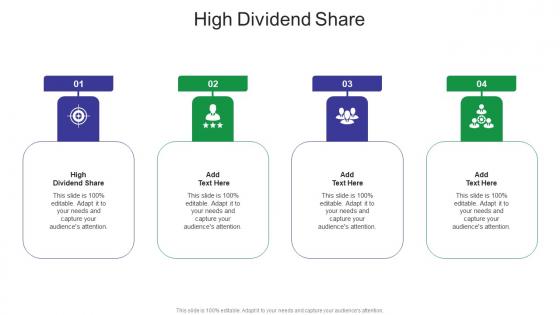 High Dividend Share In Powerpoint And Google Slides Cpb