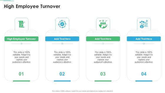 High Employee Turnover In Powerpoint And Google Slides Cpb