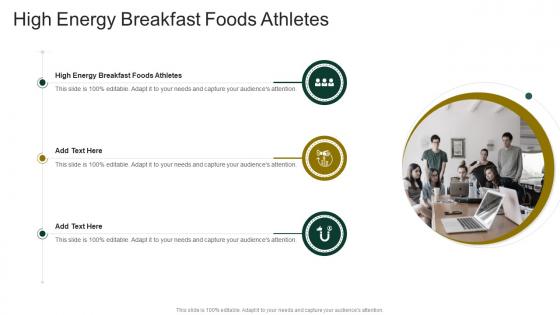 High Energy Breakfast Foods Athletes In Powerpoint And Google Slides Cpb