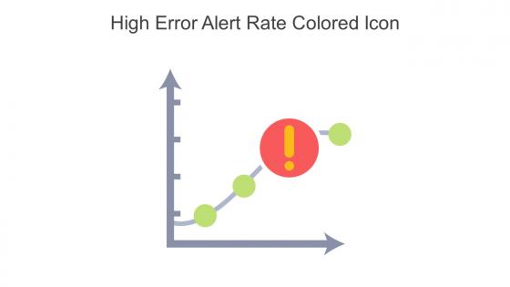 High Error Alert Rate Colored Icon In Powerpoint Pptx Png And Editable Eps Format