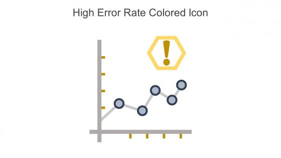 High Error Rate Colored Icon In Powerpoint Pptx Png And Editable Eps Format