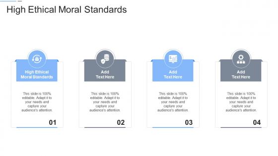 High Ethical Moral Standards In Powerpoint And Google Slides Cpb