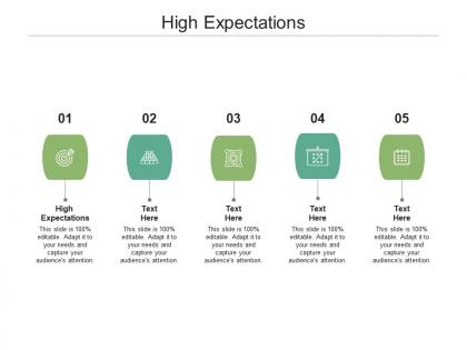 High expectations ppt powerpoint presentation gallery portrait cpb