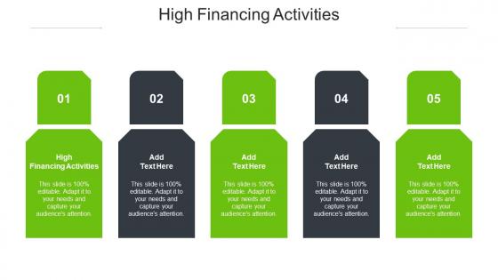 High Financing Activities Ppt Powerpoint Presentation Portfolio Visuals Cpb