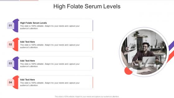 High Folate Serum Levels In Powerpoint And Google Slides Cpb
