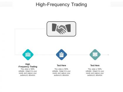High frequency trading ppt powerpoint presentation infographic template show cpb