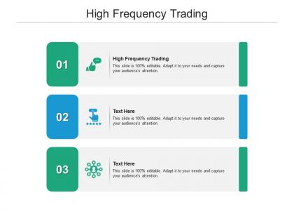 High frequency trading ppt powerpoint presentation show background cpb