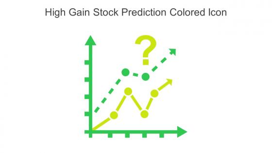 High Gain Stock Prediction Colored Icon In Powerpoint Pptx Png And Editable Eps Format