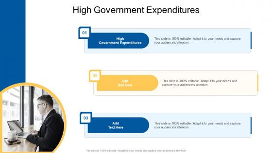High Government Expenditures In Powerpoint And Google Slides Cpb