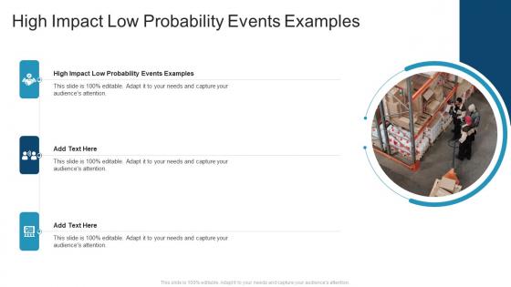 High Impact Low Probability Events Examples In Powerpoint And Google Slides Cpb