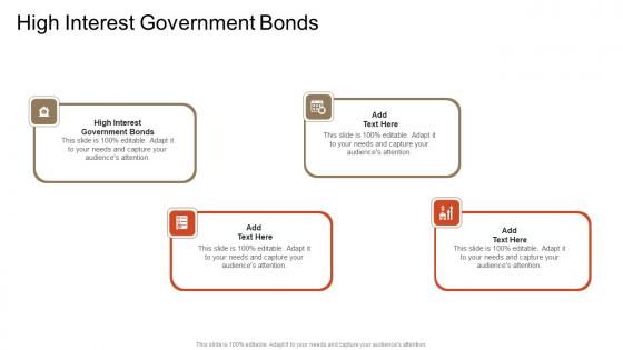 High Interest Government Bonds In Powerpoint And Google Slides Cpb