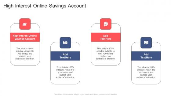 High Interest Online Savings Account In Powerpoint And Google Slides Cpb