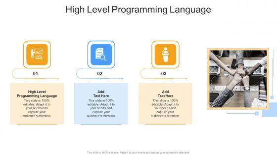 High Level Programming Language In Powerpoint And Google Slides Cpb