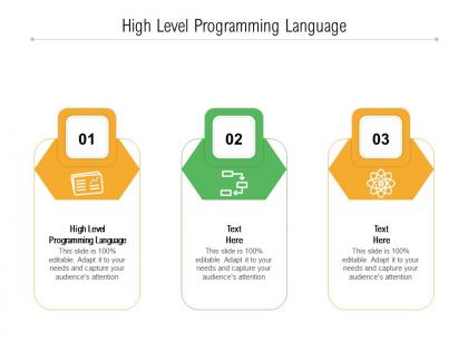 High Level Programming Language PowerPoint Presentation and Slides PPT ...
