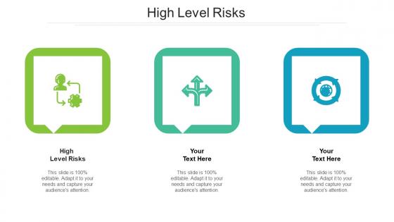 High level risks ppt powerpoint presentation layouts show cpb