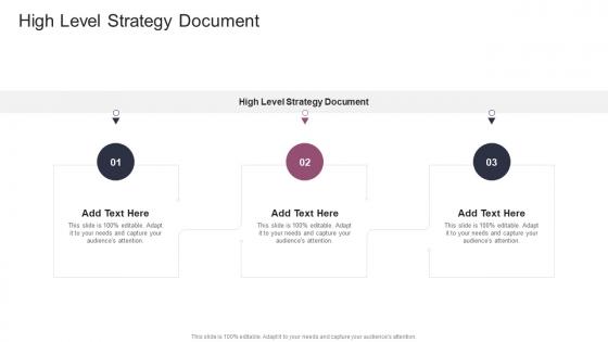 High Level Strategy Document In Powerpoint And Google Slides Cpb