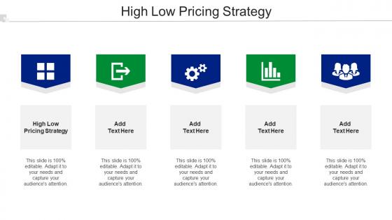 High Low Pricing Strategy Ppt Powerpoint Presentation Portfolio Download Cpb