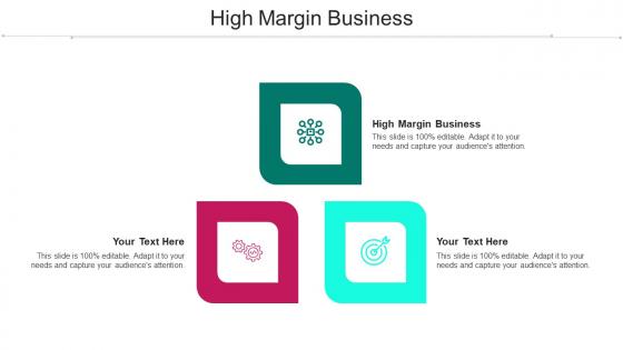 High Margin Business Ppt Powerpoint Presentation Model Inspiration Cpb