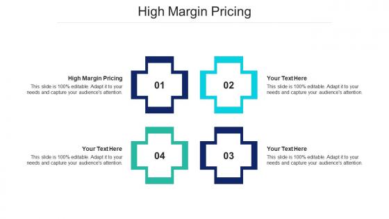 High Margin Pricing Ppt Powerpoint Presentation Infographic Template Outfit Cpb