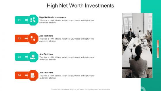 High Net Worth Investments In Powerpoint And Google Slides Cpb