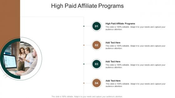 High Paid Affiliate Programs In PowerPoint And Google Slides Cpb