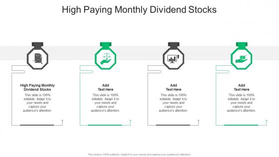 High Paying Monthly Dividend Stocks In Powerpoint And Google Slides Cpb