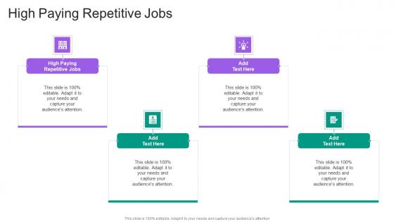 High Paying Repetitive Jobs In Powerpoint And Google Slides Cpb
