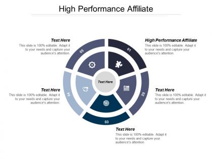 High performance affiliate ppt powerpoint presentation icon backgrounds cpb