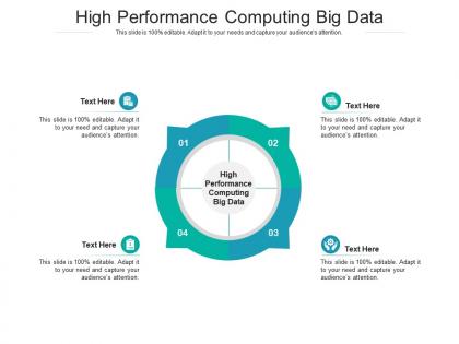 High performance computing big data ppt powerpoint layout cpb