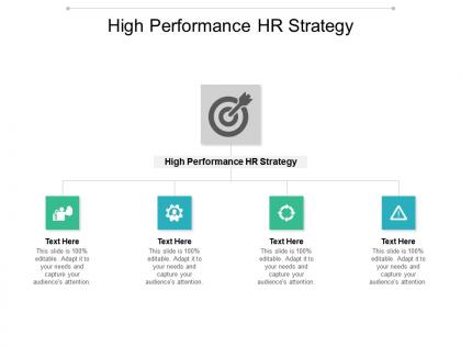 High performance hr strategy ppt powerpoint presentation inspiration portfolio cpb