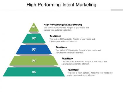 High performing intent marketing ppt powerpoint presentation summary picture cpb