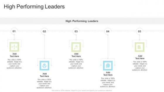 High Performing Leaders In Powerpoint And Google Slides Cpb