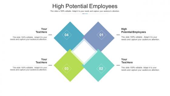 High potential employees ppt powerpoint presentation model professional cpb
