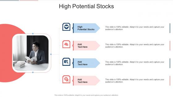 High Potential Stocks In Powerpoint And Google Slides Cpb