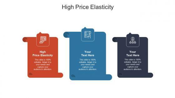 High price elasticity ppt powerpoint presentation professional smartart cpb