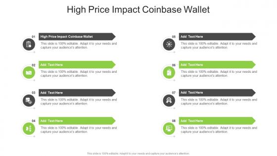 High Price Impact Coinbase Wallet In Powerpoint And Google Slides Cpb