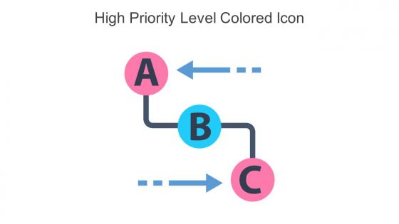 High Priority Level Colored Icon In Powerpoint Pptx Png And Editable Eps Format