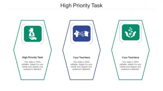 High priority task ppt powerpoint presentation infographic template brochure cpb
