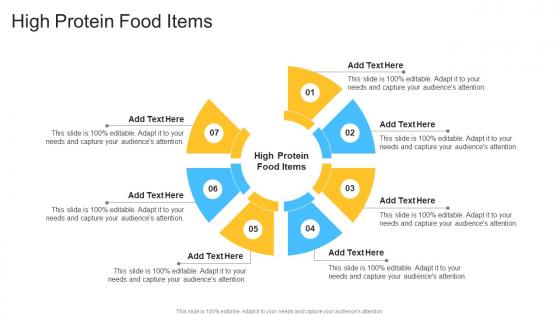 High Protein Food Items In Powerpoint And Google Slides Cpb