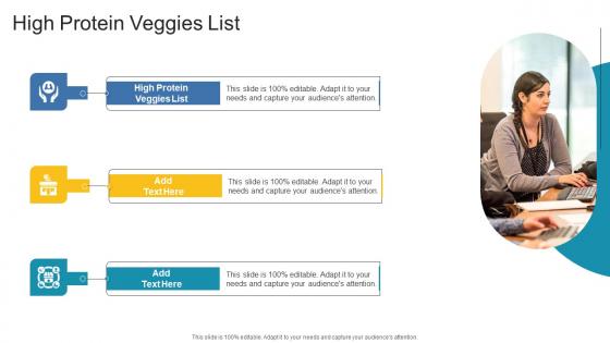 High Protein Veggies List In Powerpoint And Google Slides Cpb