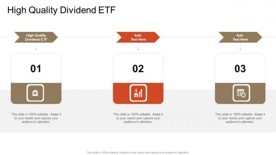 High Quality Dividend ETF In Powerpoint And Google Slides Cpb