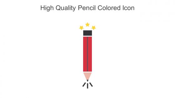 High Quality Pencil Colored Icon In Powerpoint Pptx Png And Editable Eps Format