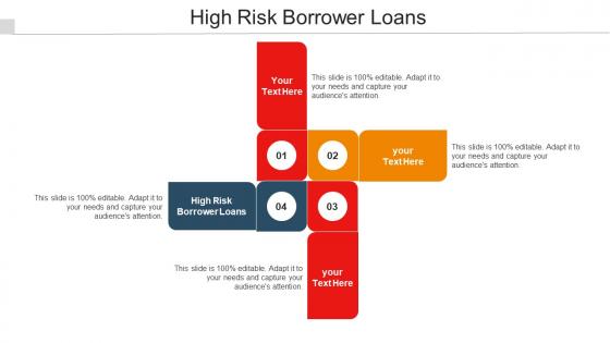 High Risk Borrower Loans Ppt Powerpoint Presentation Inspiration Good Cpb