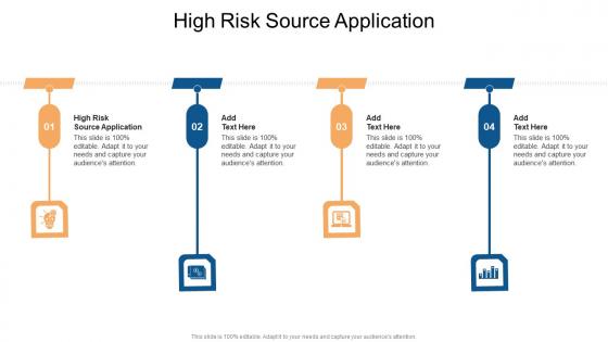 High Risk Source Application In Powerpoint And Google Slides Cpb