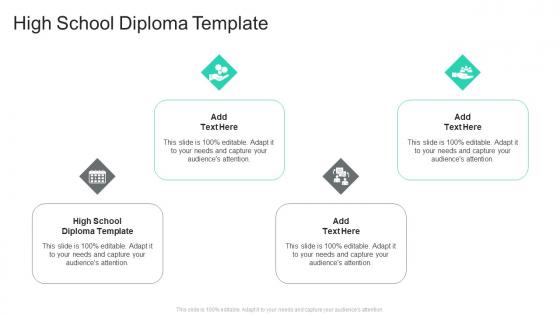 High School Diploma Template In Powerpoint And Google Slides Cpb