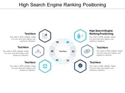 High search engine ranking positioning ppt powerpoint presentation infographic template good cpb