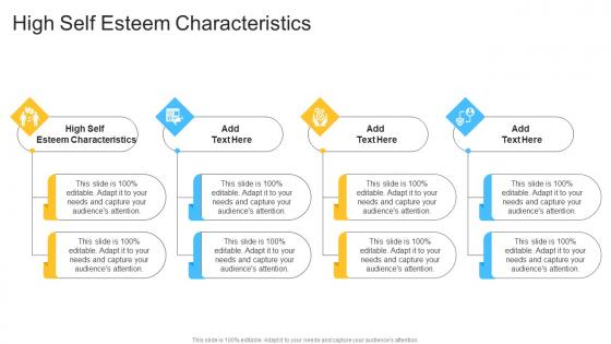 High Self Esteem Characteristics In Powerpoint And Google Slides Cpb