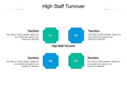 High staff turnover ppt powerpoint presentation layouts examples cpb
