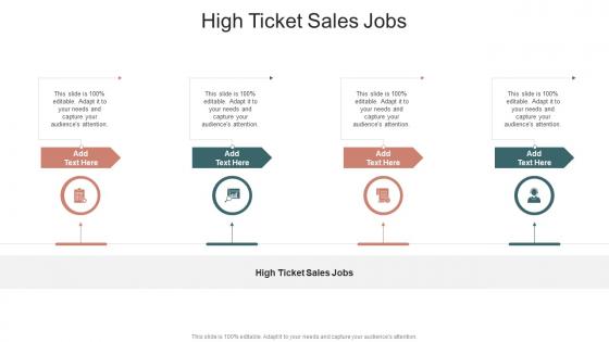High Ticket Sales Jobs In Powerpoint And Google Slides Cpb