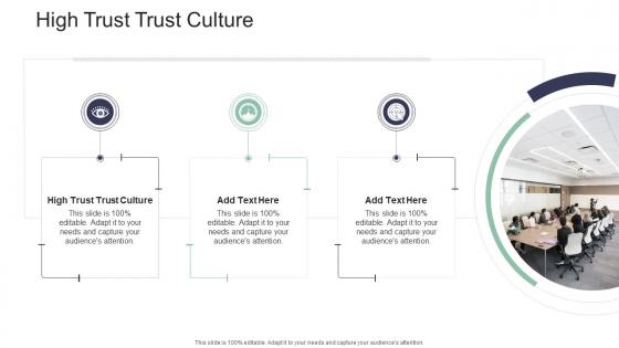 High Trust Trust Culture In Powerpoint And Google Slides Cpb
